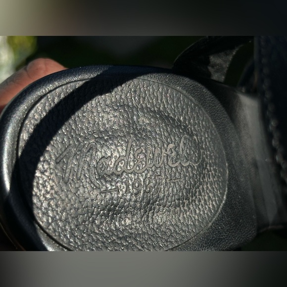 Madewell — 1937 Leather Platform Sandals - Picture 6 of 7